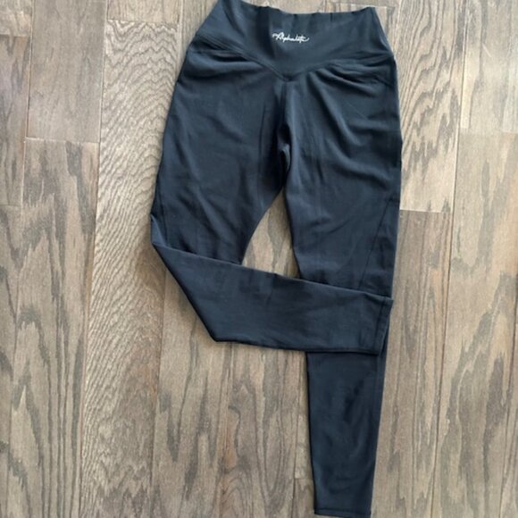 Alphalete Black Leggings. Size M. See pics for measurements. These particular Al - Picture 8 of 14